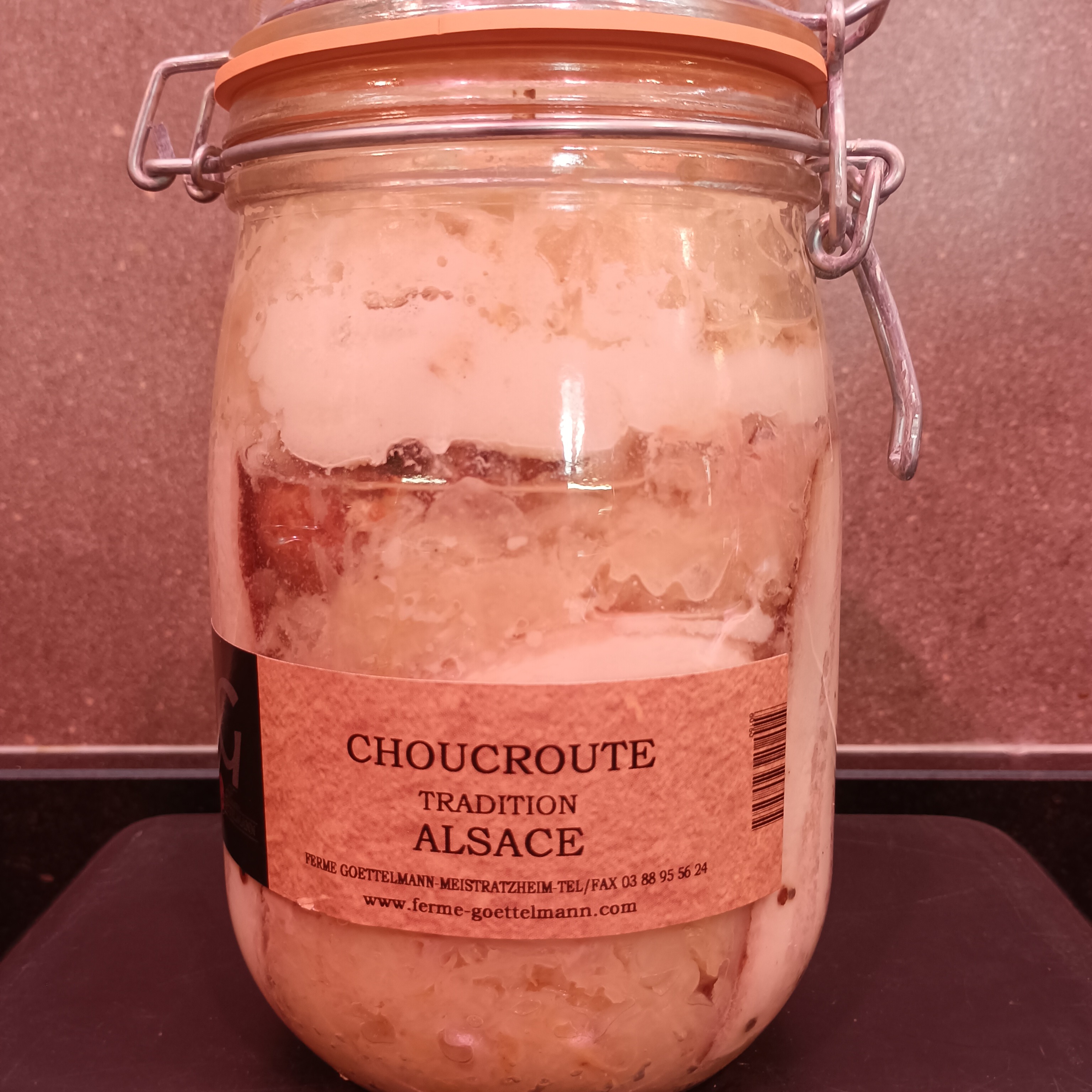 Choucroute 1 KG (bocaux)