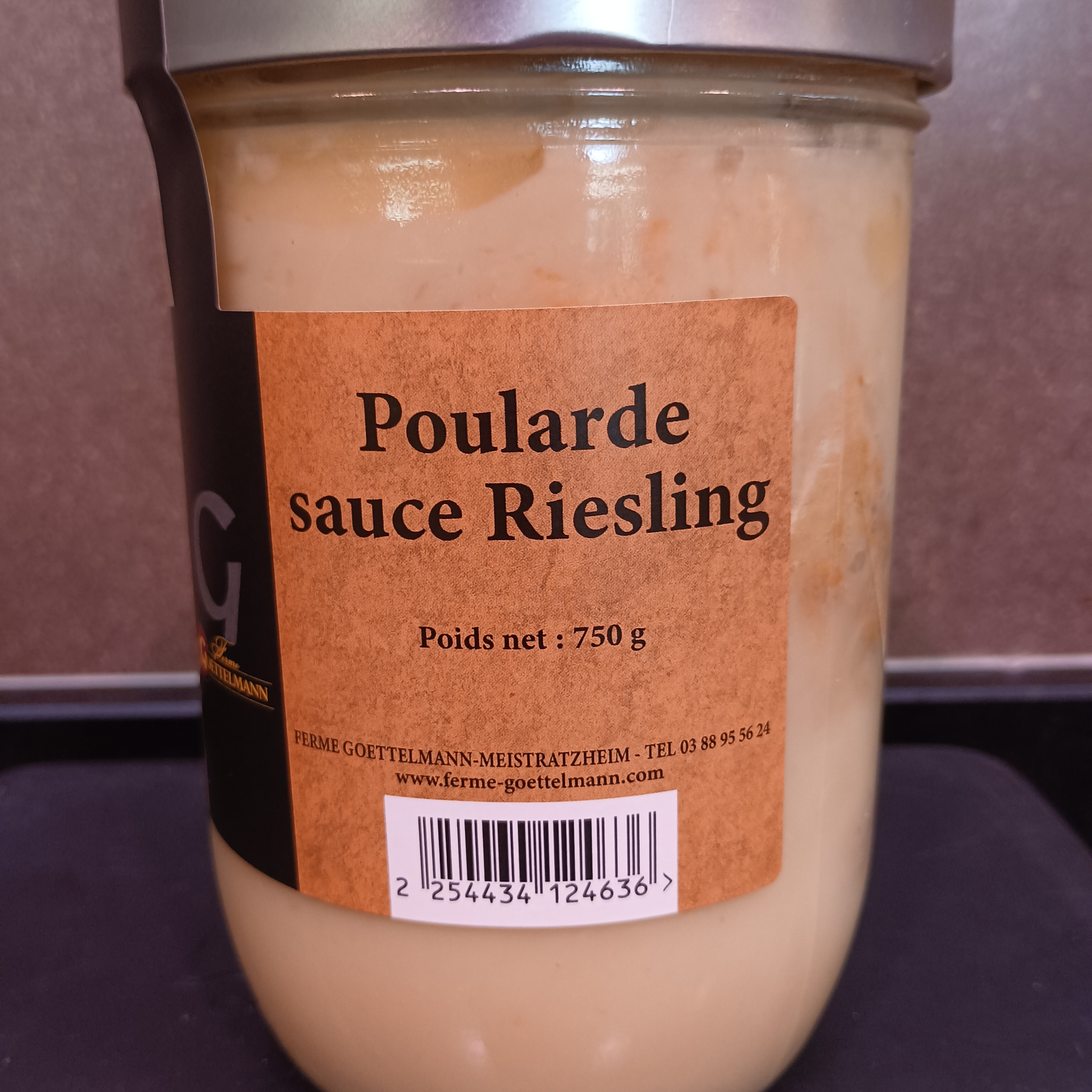 Poularde au Riesling 750 GRS