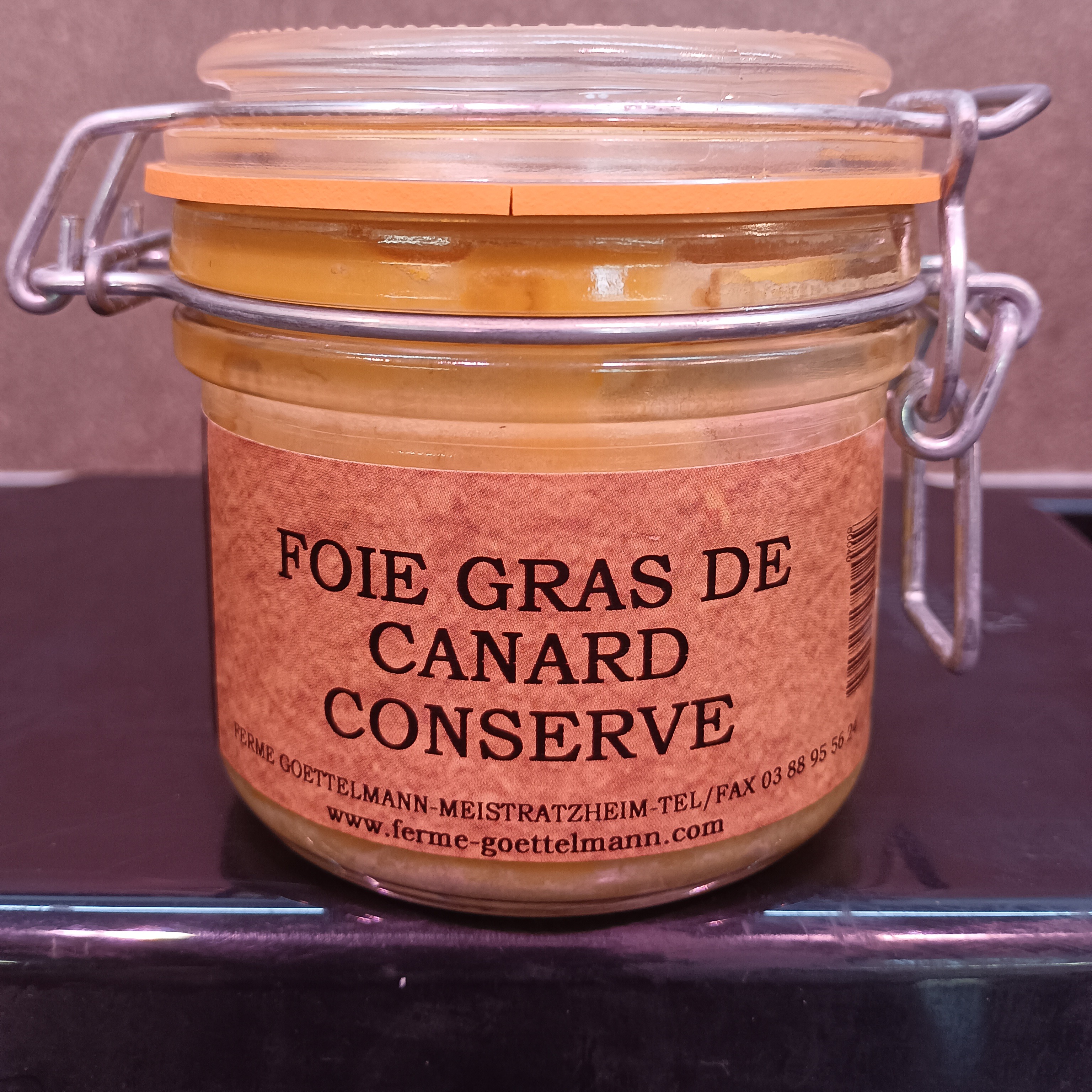 Foie gras 120 grs conserve