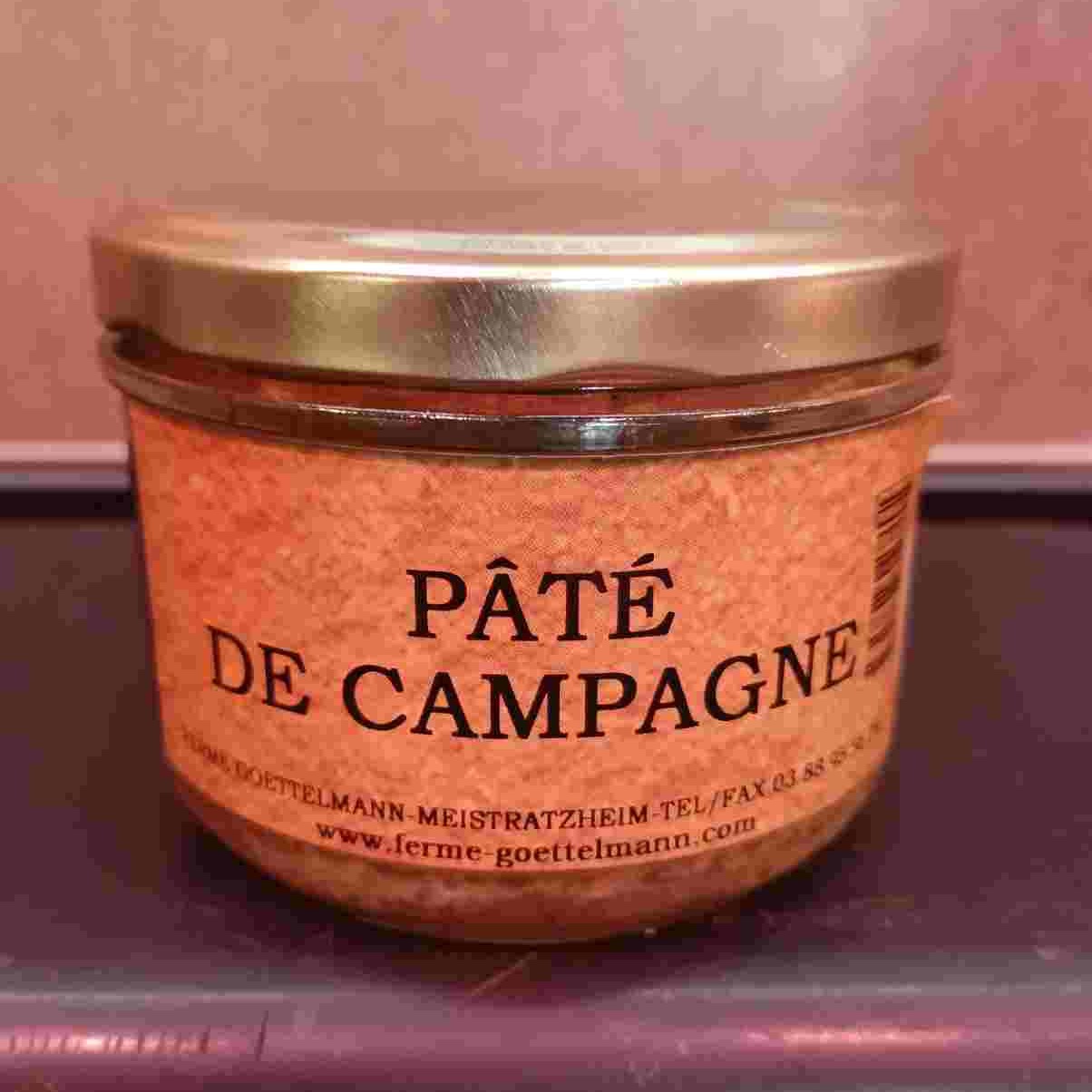 Pâté campagne 180 grs (conserve)