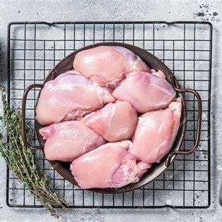 Cuisse de poulet désossée sans peau