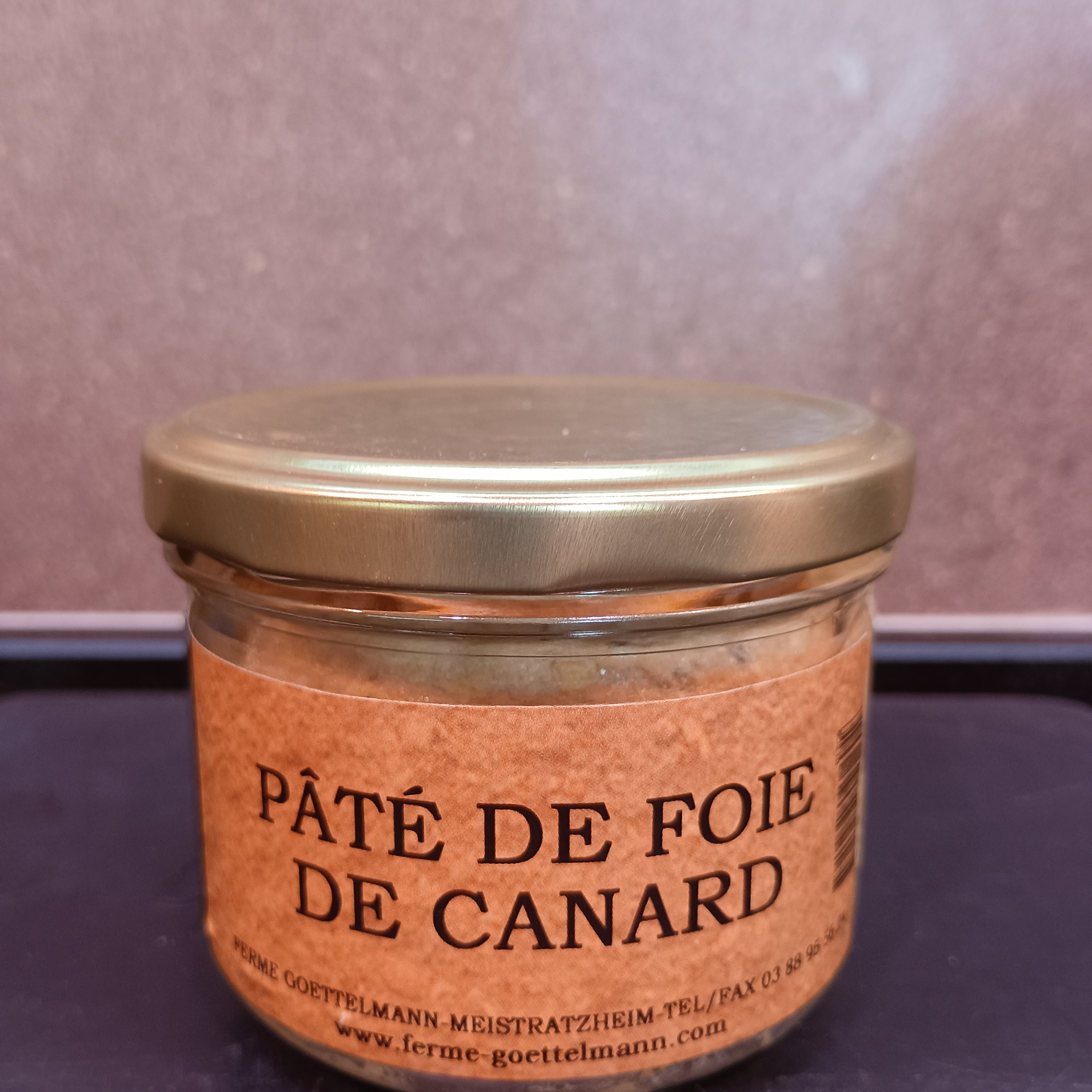 Pâté de foie canard 180 grs (conserve)